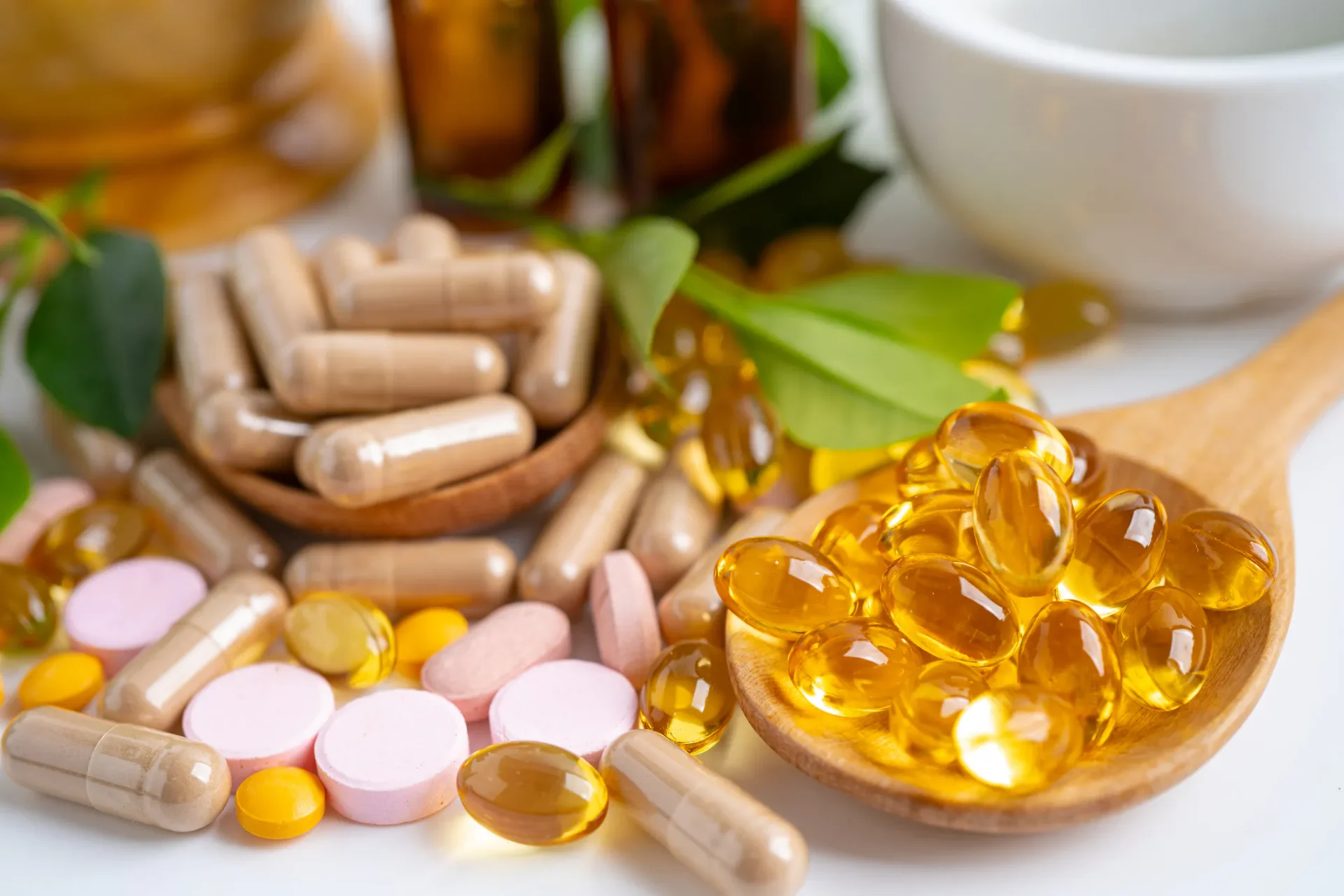 Suplementos naturais e fitoterápicos